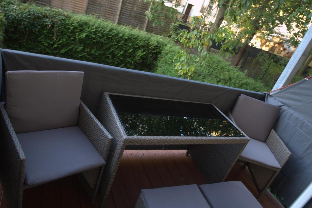 מגדבורג Blissplace 3 Zi Premium Apartment Nahe Getec Arena Mit Kingsize Betten Und Balkon מראה חיצוני תמונה