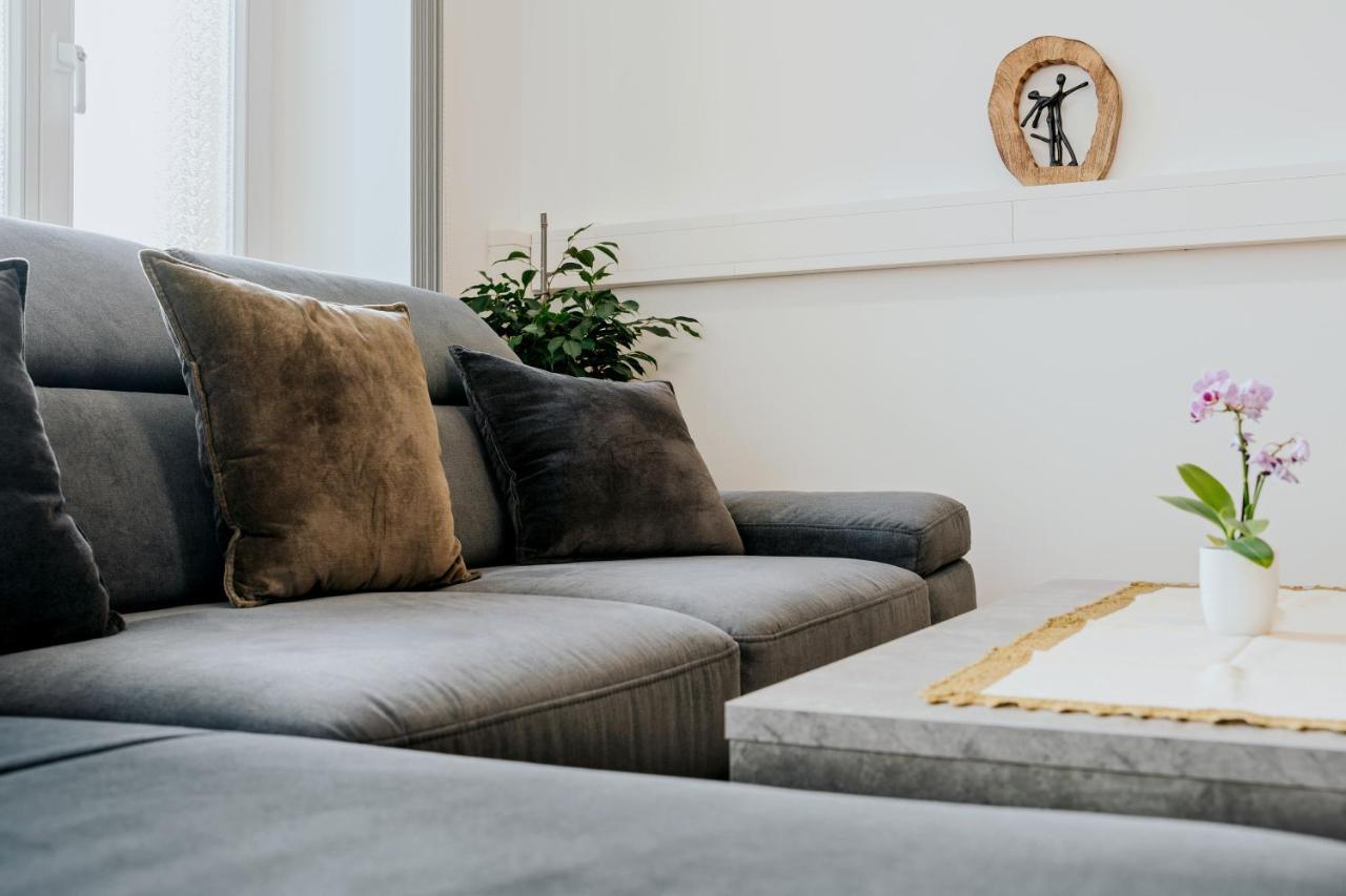 מגדבורג Blissplace 3 Zi Premium Apartment Nahe Getec Arena Mit Kingsize Betten Und Balkon מראה חיצוני תמונה